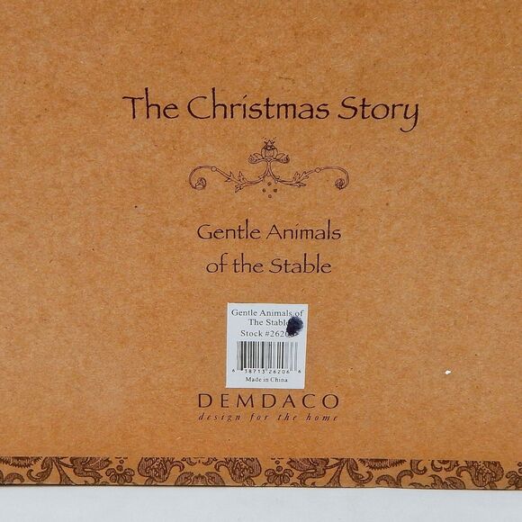 Willow Tree Christmas Story Gentle Animals of the Stable by Susan Lordi 2008 - Picture 13 of 13